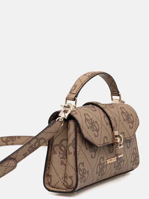 Guess torebka QUEENSLAND kolor beżowy HWOS96 55200 - zdjęcie produktu nr 2