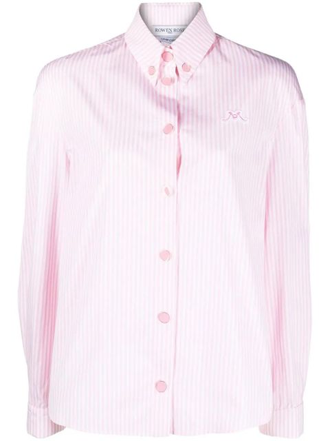 Rowen Rose classic-collar shirt - Pink - zdjęcie produktu nr 1