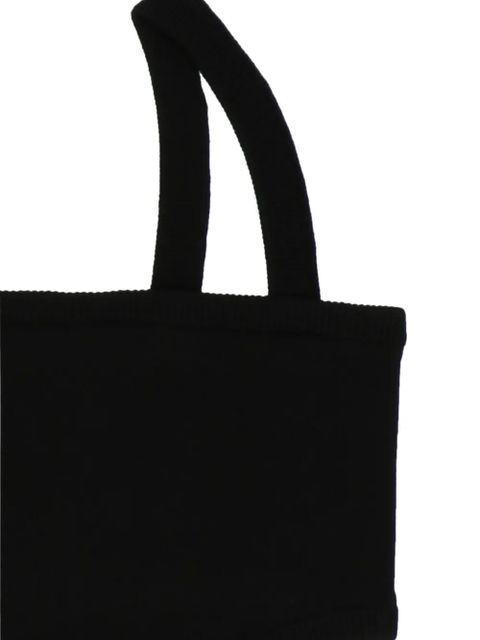 Max Mara knitted cashmere bandeau - Black