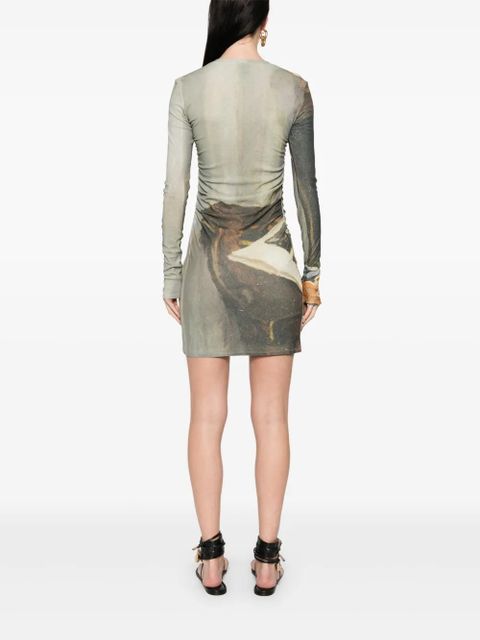 Nanushka draped dress - Green - zdjęcie produktu nr 1