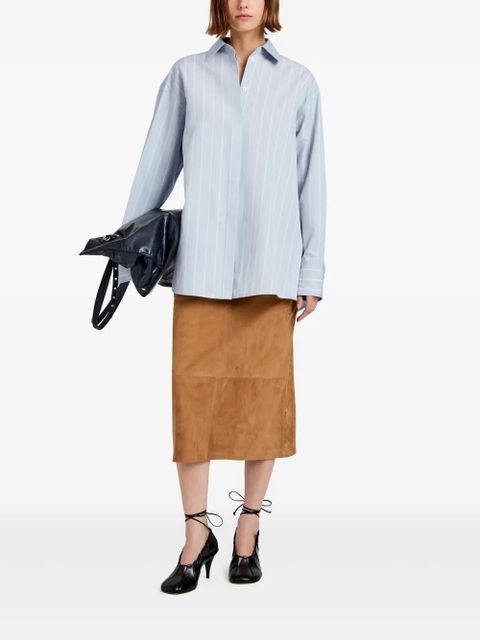 Proenza Schouler Addy shirt - Blue - zdjęcie produktu nr 2