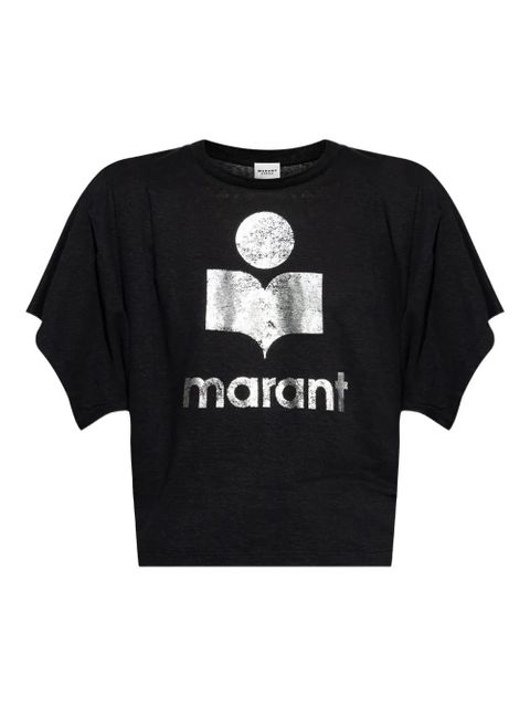 MARANT ÉTOILE logo-print t-shirt - Black - zdjęcie produktu nr 1