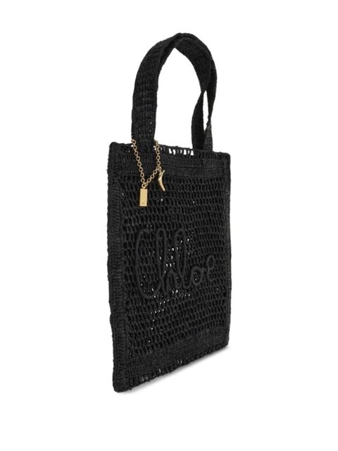 Chloé Summer Banana tote bag - Black - zdjęcie produktu nr 2