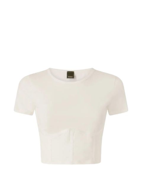 PINKO panelled T-shirt - Neutrals - zdjęcie produktu nr 1