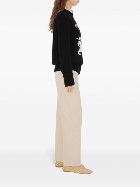 Burberry Equestrian Knight sweater - Black