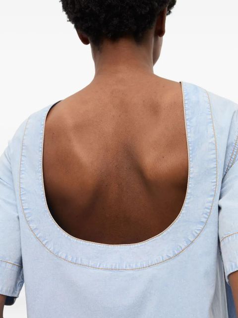 GANNI denim dress - Blue