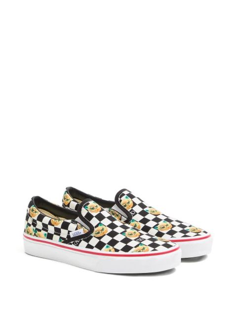 Valentino Garavani x Vans checkerboard-print slip-on sneakers - White - zdjęcie produktu nr 2