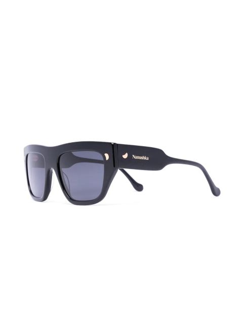 Nanushka oversized-frame tinted-lenses sunglasses - Black - zdjęcie produktu nr 2