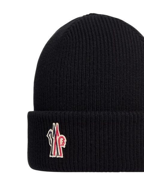 Moncler Grenoble logo hat - Black