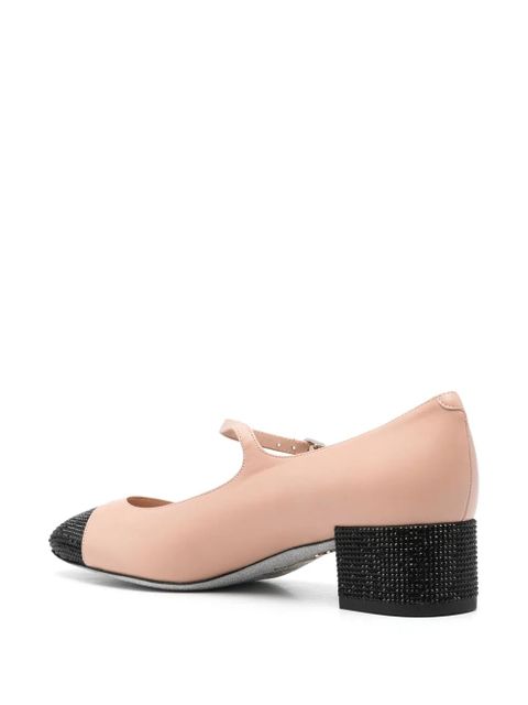 René Caovilla 40mm Kristen pumps - Neutrals
