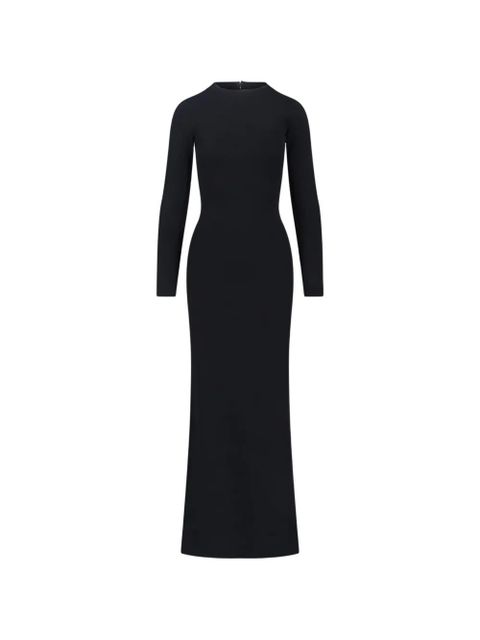 Max Mara long-sleeves maxi dress - Black - zdjęcie produktu nr 1