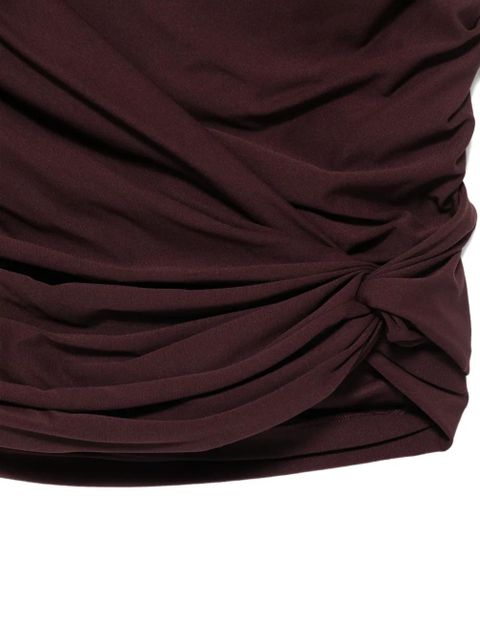 Magda Butrym ruched knotted swim skirt - Red - zdjęcie produktu nr 1