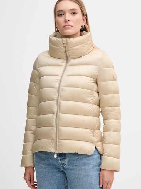 Save The Duck kurtka ELSIE kolor beżowy zimowa D30520W.IRIS21 - zdjęcie produktu nr 1