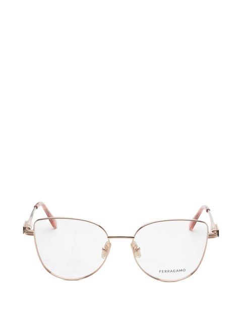 Ferragamo cat-eye frame glasses - Pink - zdjęcie produktu nr 1