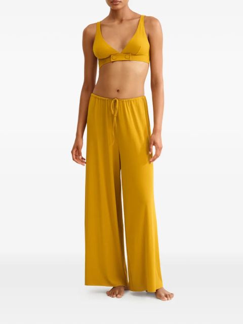 ERES Zelie drawstring trousers - Yellow