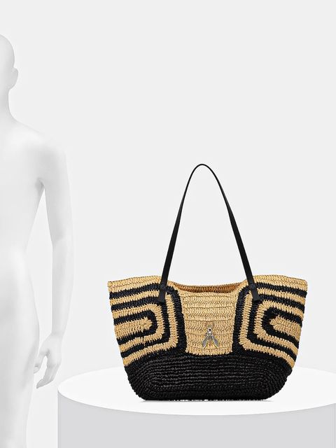 Patrizia Pepe torebka kolor beżowy 2B0130 V048