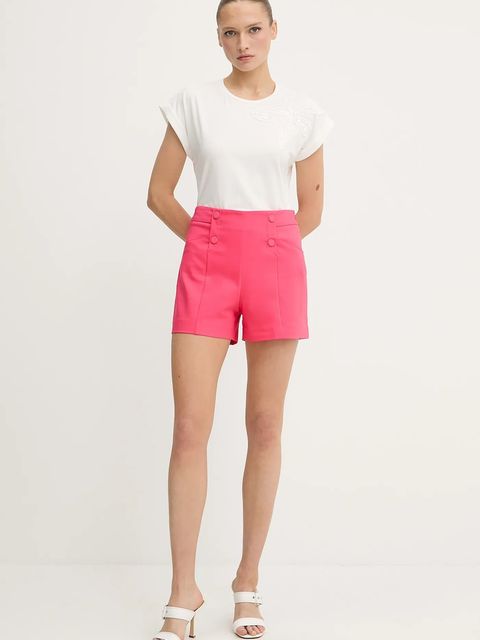 Morgan t-shirt damski kolor beżowy DABANA