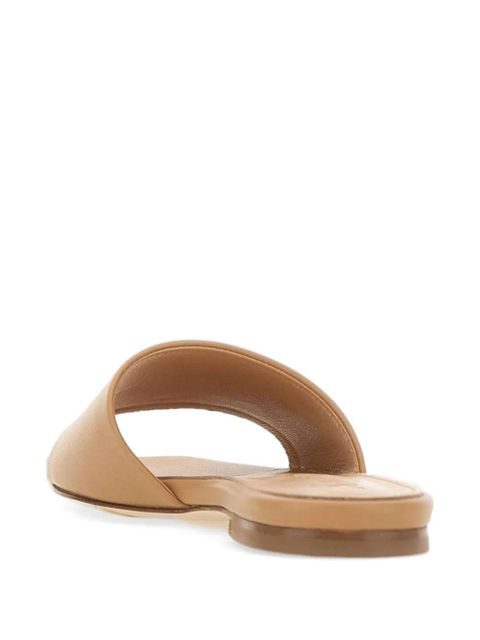 Aeyde Anna square toe strap sandals - Neutrals