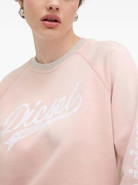 Diesel logo crew-neck sweatshirt - Pink