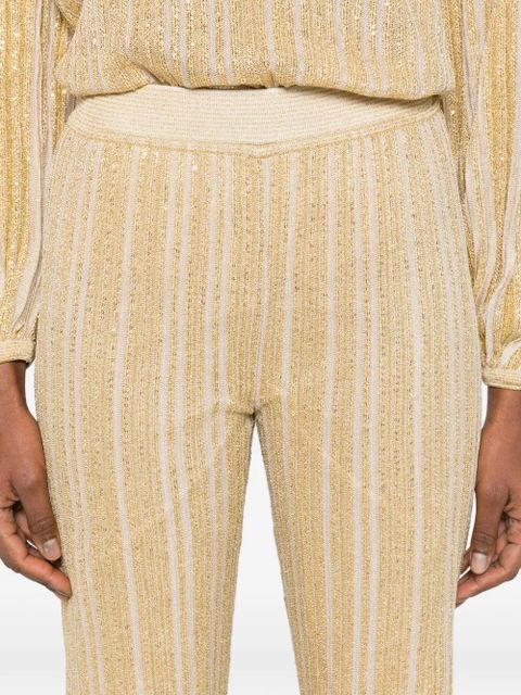 Missoni sequin-embellished trousers - Neutrals