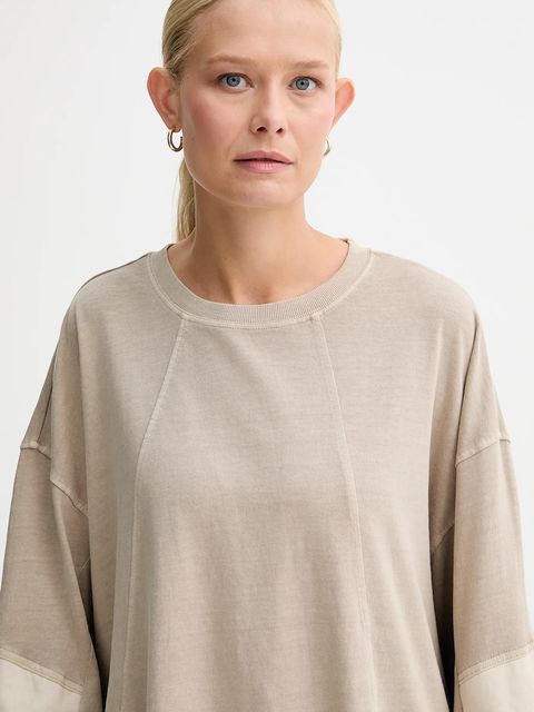 G-Star longsleeve kolor beżowy D27192.C756