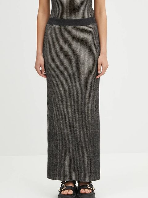 Samsoe Samsoe spódnica Sacheryl kolor czarny maxi ołówkowa F25100047 - zdjęcie produktu nr 1