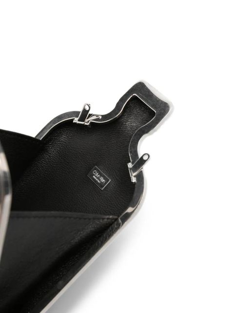 CALVIN KLEIN COLLECTION The One clutch bag - Silver