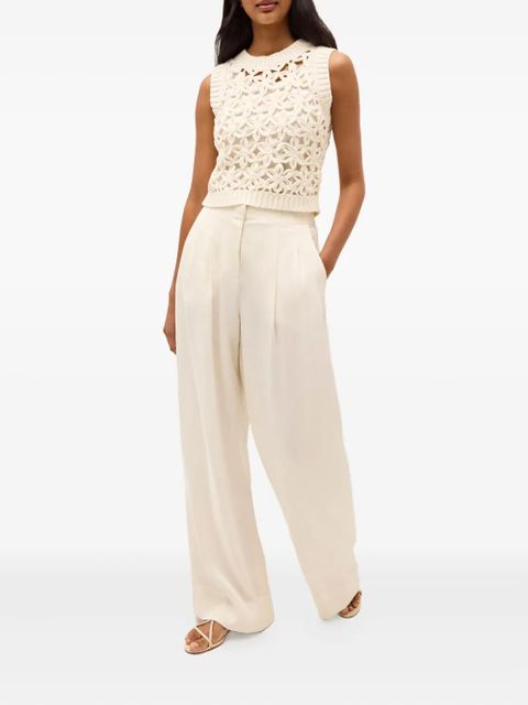 Marie Oliver Thea crochet top - White - zdjęcie produktu nr 2