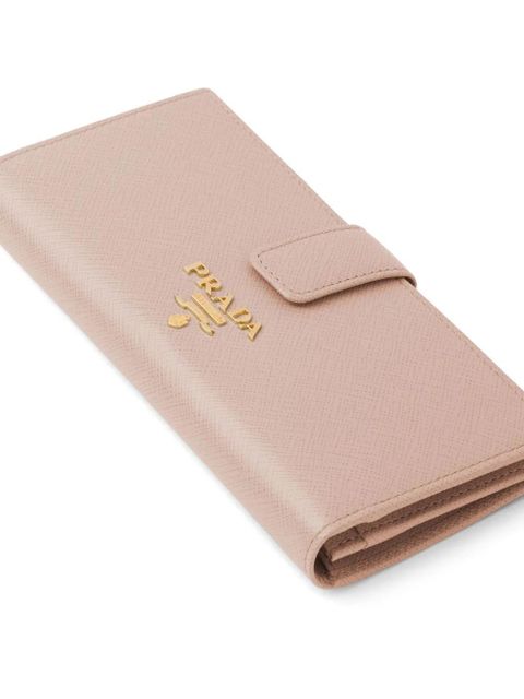 Prada long logo wallet - Pink
