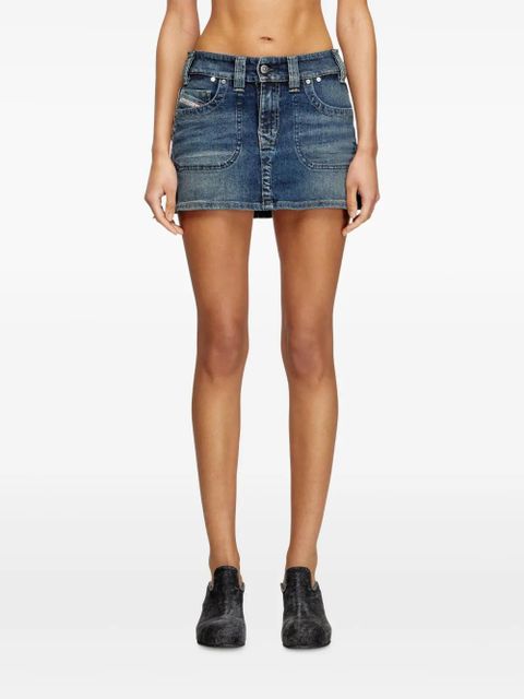 Diesel De-Rago-Re mini skirt - Blue