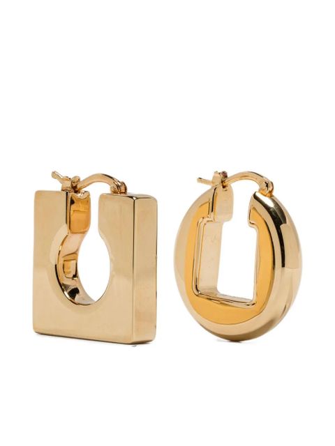 Jacquemus The Ronde Carre hoop earrings - Gold - zdjęcie produktu nr 1