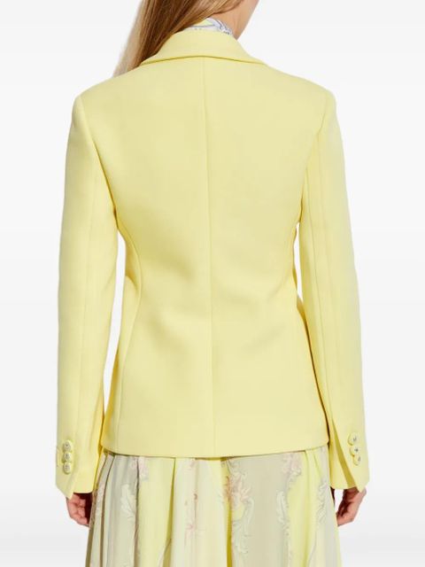 Versace single-breasted blazer - Yellow