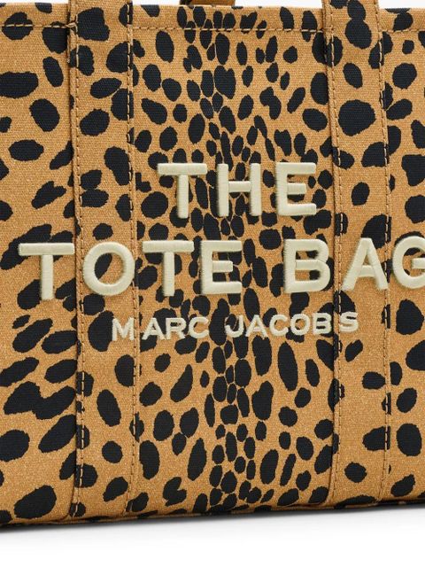 Marc Jacobs The Medium Cheetah Canvas Tote Bag - Neutrals
