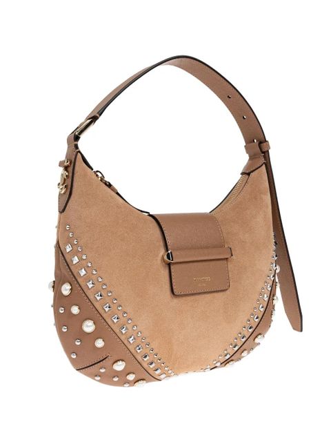 Jimmy Choo studded shoulder bag - Neutrals - zdjęcie produktu nr 1