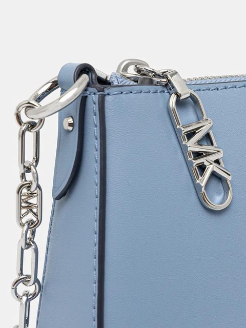 MICHAEL Michael Kors torebka skórzana kolor niebieski - zdjęcie produktu nr 2