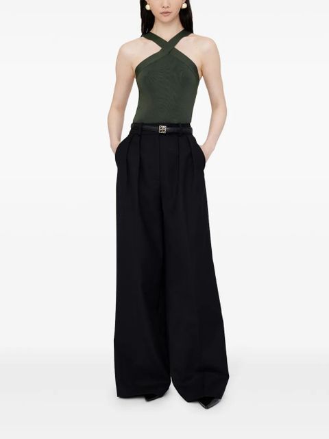 ANINE BING Brea knitted top - Green - zdjęcie produktu nr 2