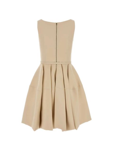 FENDI belted-embellishment mini dress - Neutrals - zdjęcie produktu nr 2