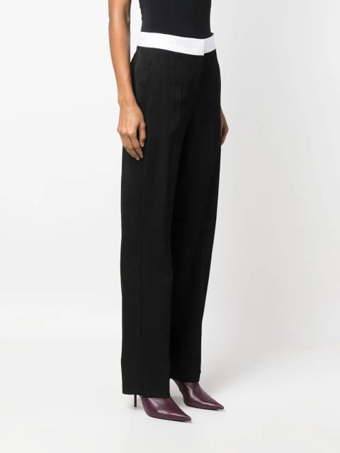 Victoria Beckham straight-leg trousers - Black - zdjęcie produktu nr 2