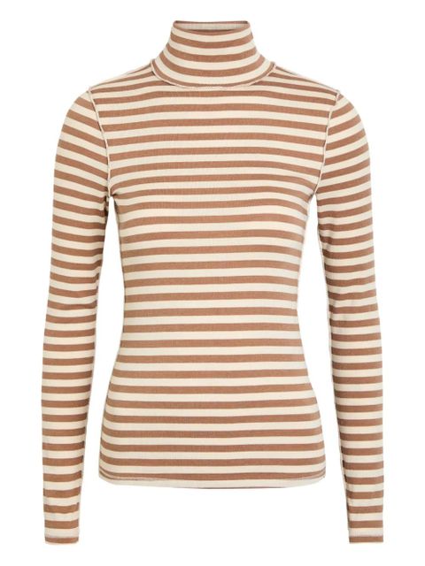 Free People striped roll-neck top - Brown - zdjęcie produktu nr 1