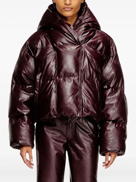 Diesel Fr-W-Illey hooded jacket - Purple