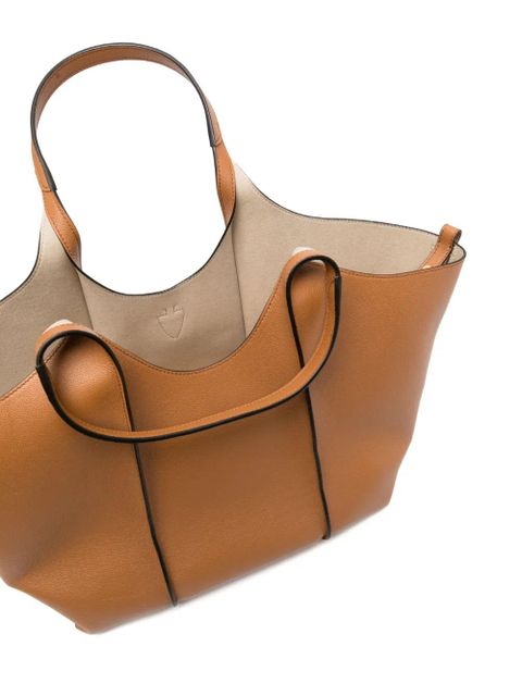 Tod's medium T Timeless leather tote bag - Brown