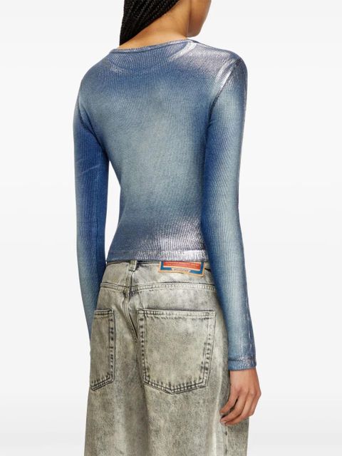 Diesel T-Banes-Nc-Q1 top - Blue