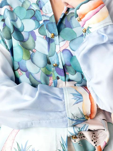 ZIMMERMANN Madame Jade shirt - Blue