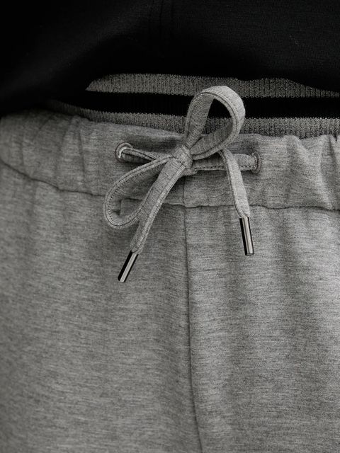 United Colors of Benetton spodnie dresowe kolor szary melanżowe 3QAFDF01D