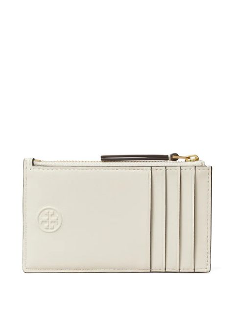 Tory Burch Fleming zip card case - Neutrals - zdjęcie produktu nr 2