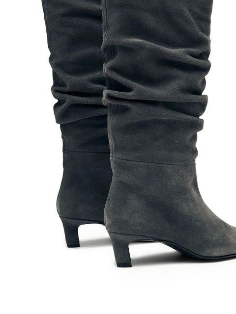 ALOHAS Kalila ruched boots - Grey