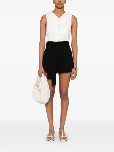 Moncler gabardine shorts - Black - zdjęcie produktu nr 2