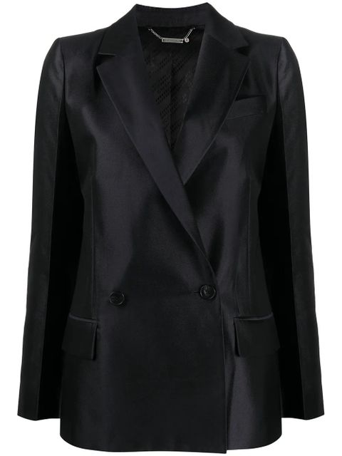 Givenchy plain double-breasted blazer - Blue - zdjęcie produktu nr 1