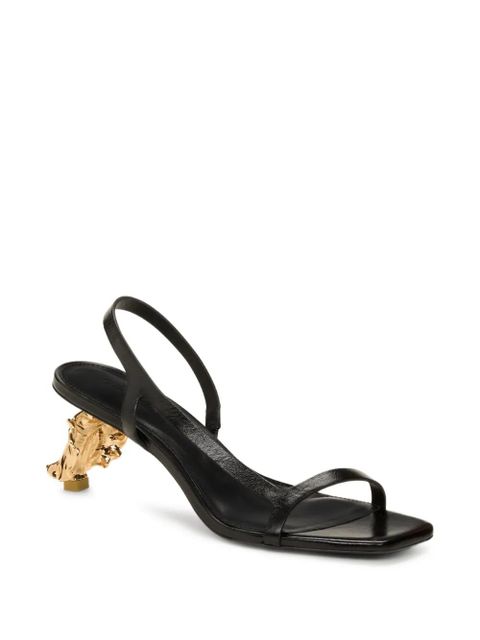 Cult Gaia Leilani leather sandals - Black - zdjęcie produktu nr 2