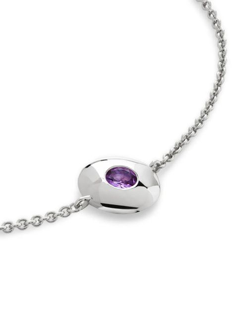 Monica Vinader February Birthstone bracelet - Silver
